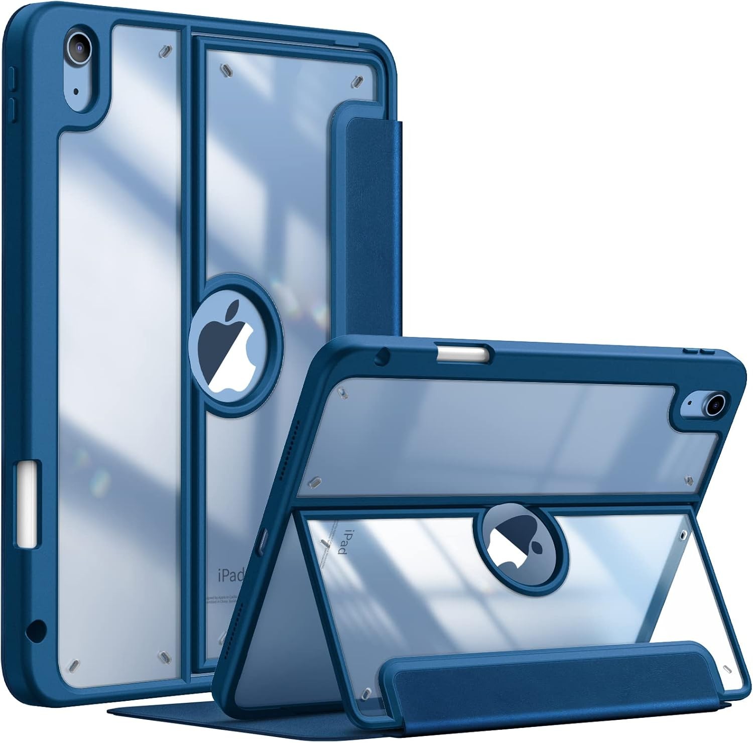Clear Case for iPad (A16) 11th Gen 11 Inch (2025) Multiple Angles Soft TPU Cover
