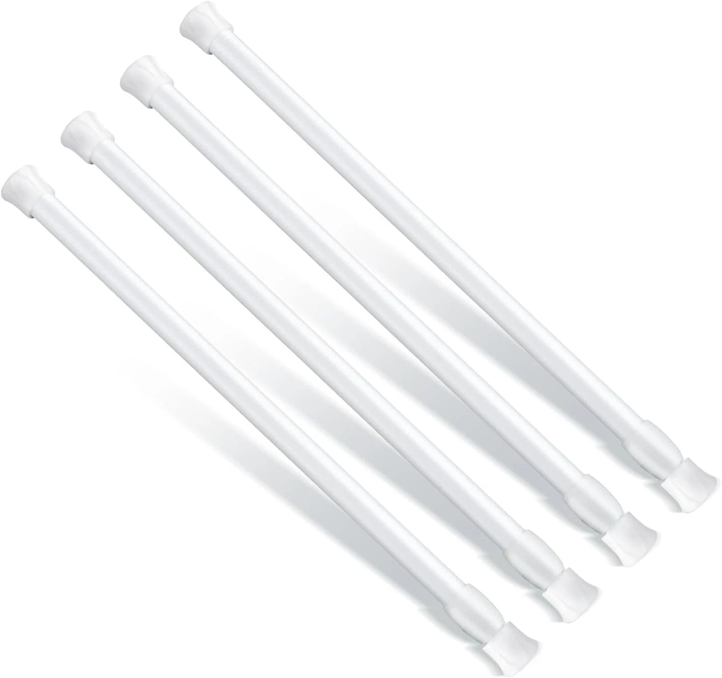 4Pcs Window Security Bars, 11.8-19.7 Inch Adjustable Sliding Door Security Lock