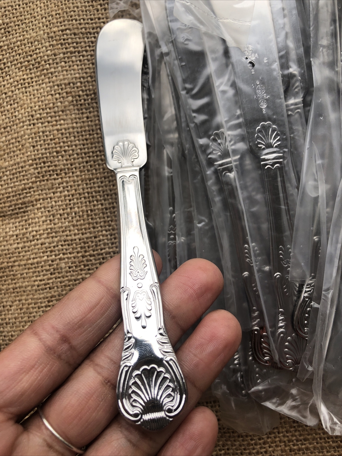 World Tableware WT Butter Knife EMBELLISHED!
