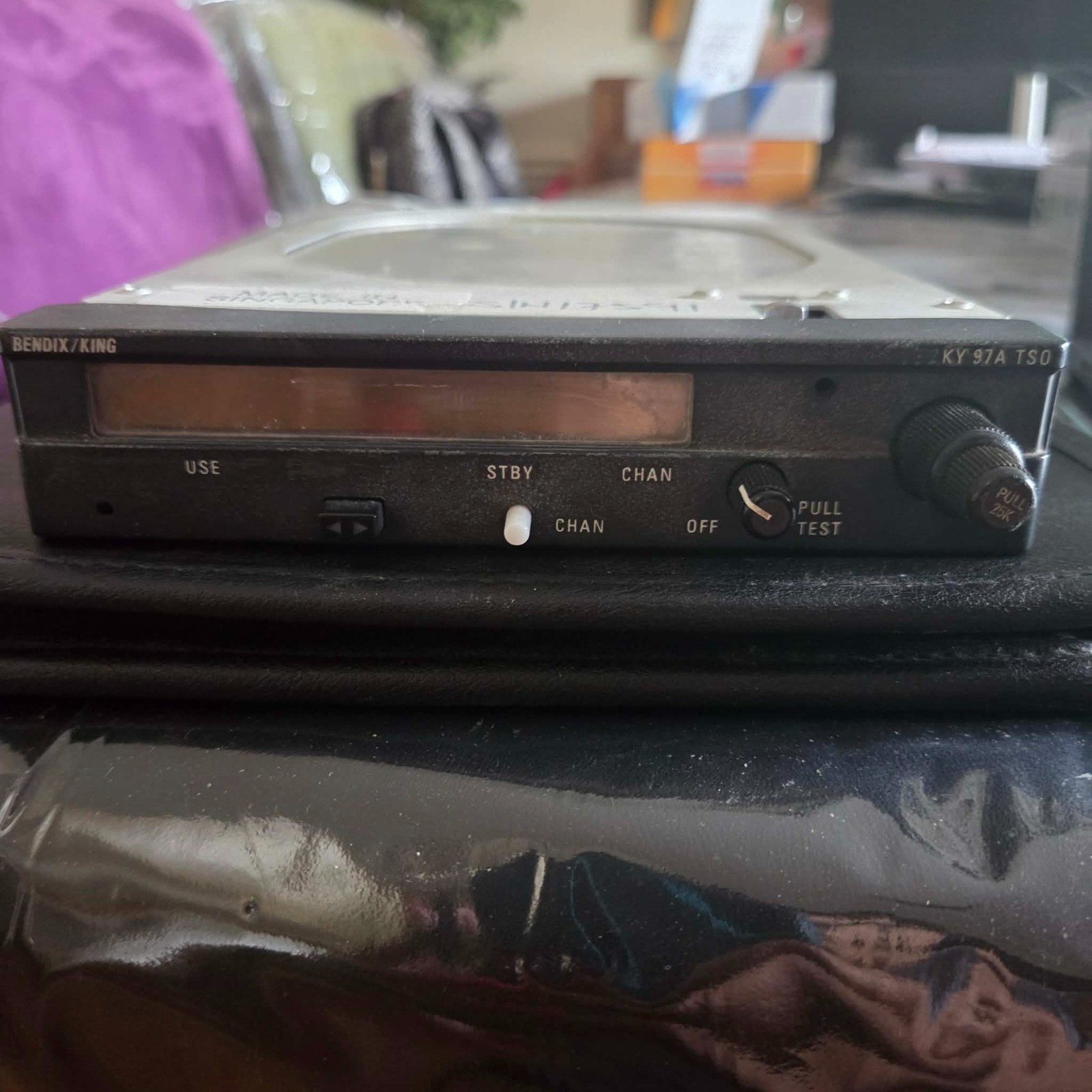 Bendix King KY-97A VHF Comm Radio KY 97A TSO - For Parts or Repair - Untested AS