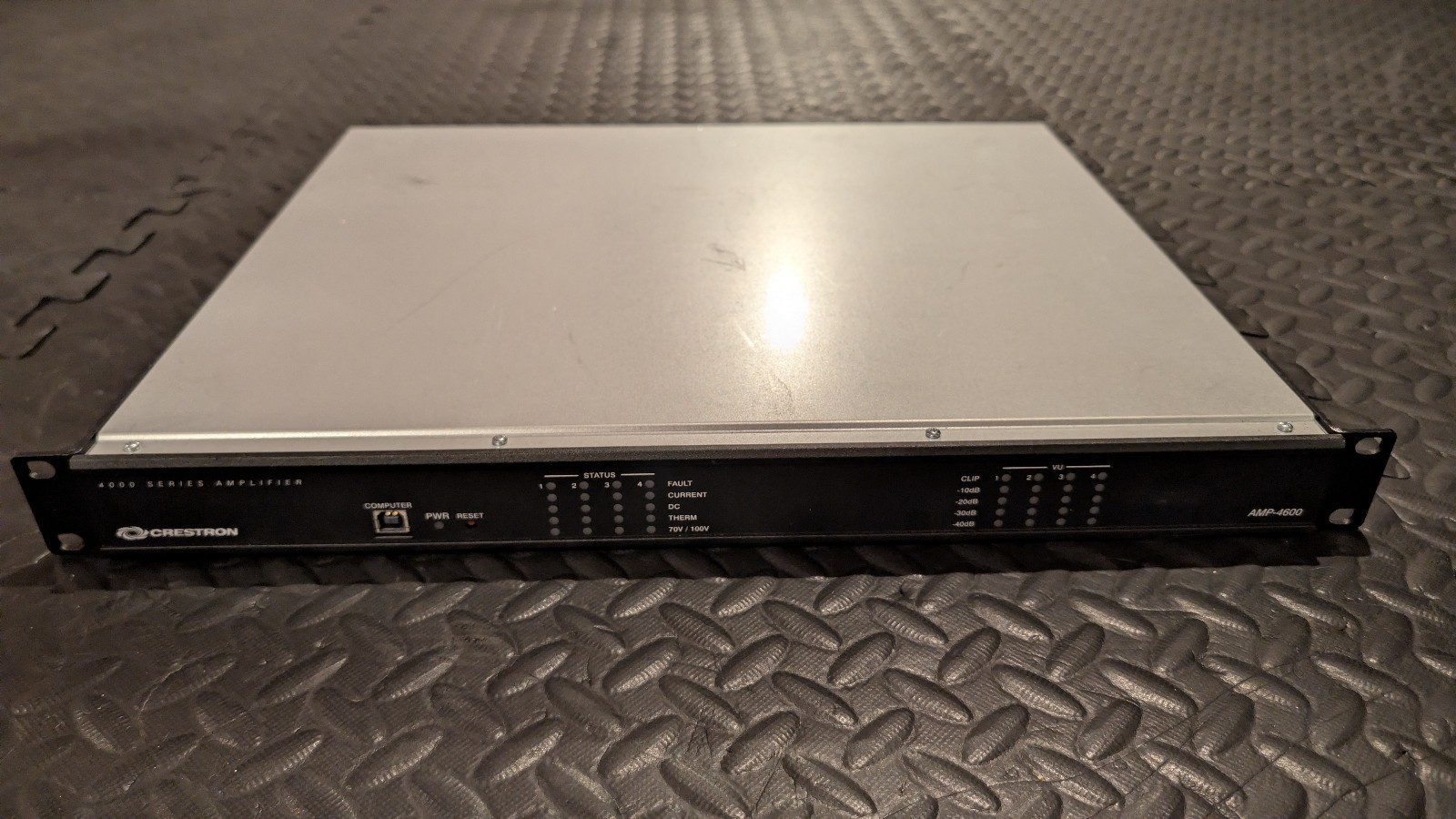 CRESTRON AMP-4600 4-Channel Rack Mount Power Amplifier