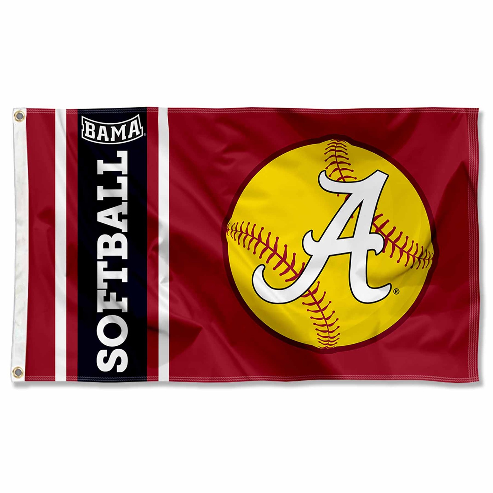 Alabama Crimson Tide Softball 3x5 Flag