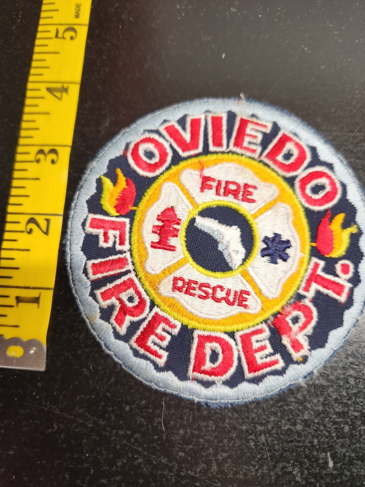 Vintage Oviedo Florida Fire Department Patch