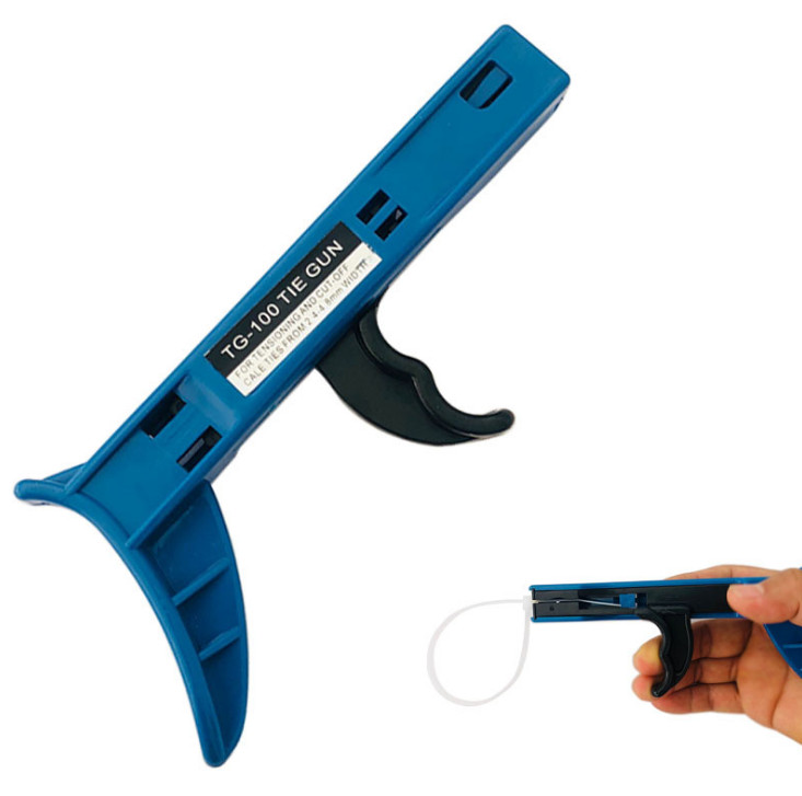 TG-100 Cable Tie Gun Hand Tools Fastening Tool and Tensioning For Nylon Cable