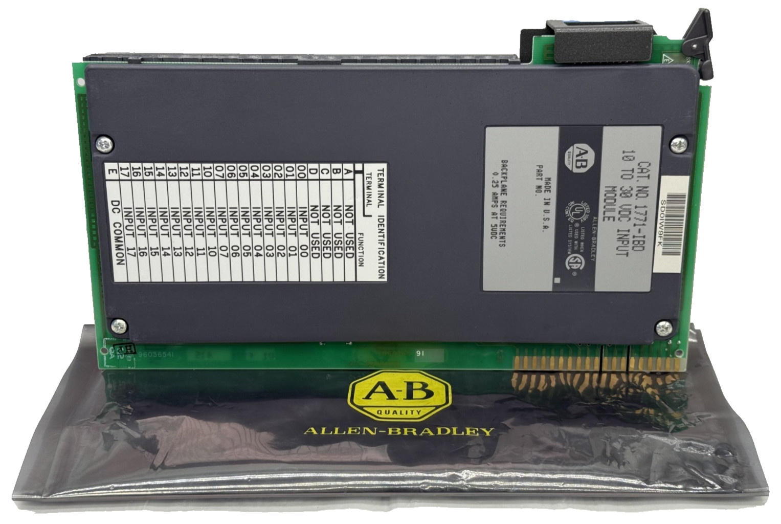 Allen Bradley 1771-IBD 10 to 30 VDC Input Module