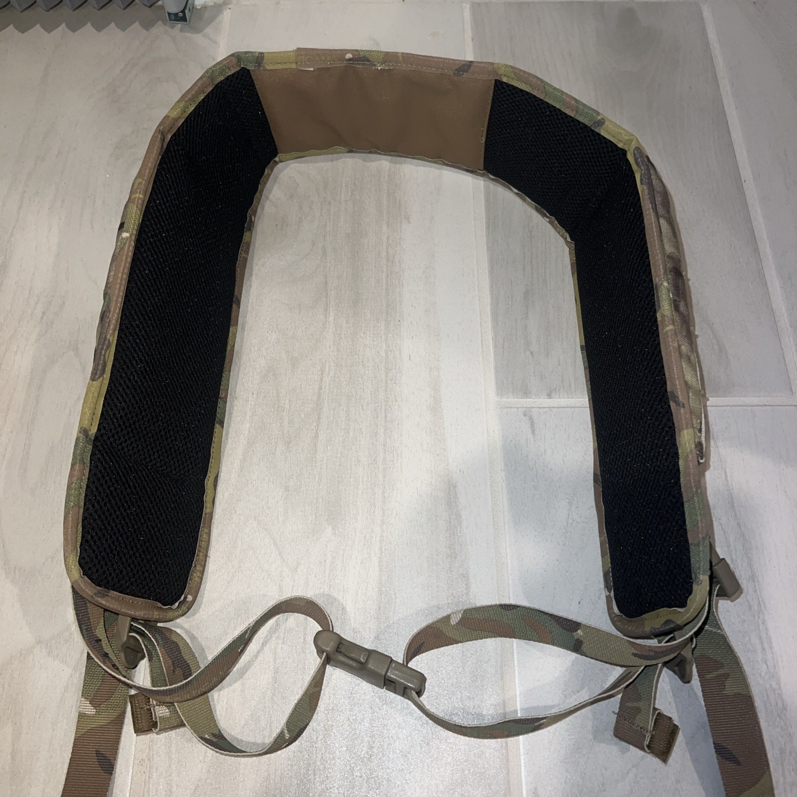 HIGH GROUND GEAR PACK BELT WITH ADDITIONAL LUMBAR PAD