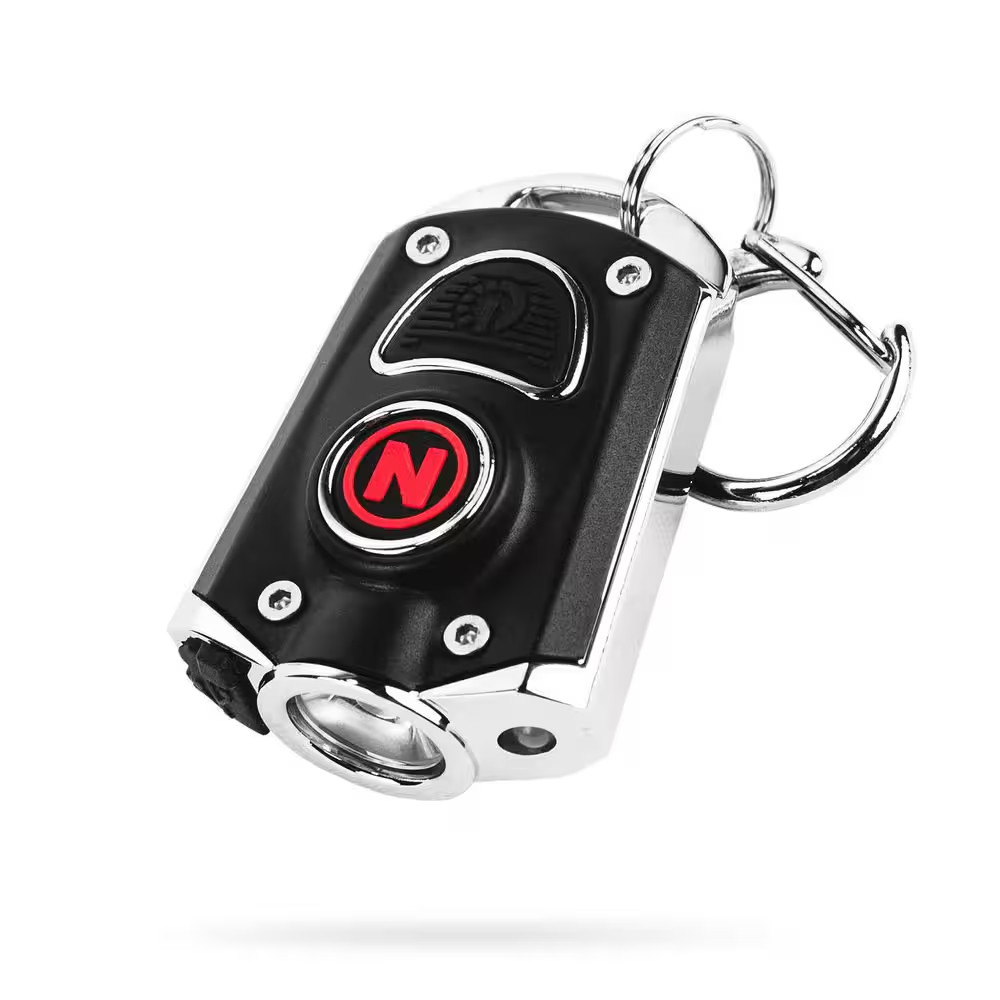 MYCRO 400-Lumens Rechargeable Battery LED Keychain Flashlight