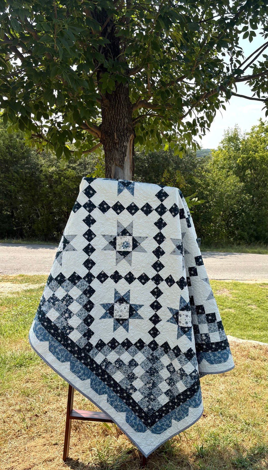 COTTAGE BLUES Quilt PAPER Pattern PASTRY SHOP DESIGN