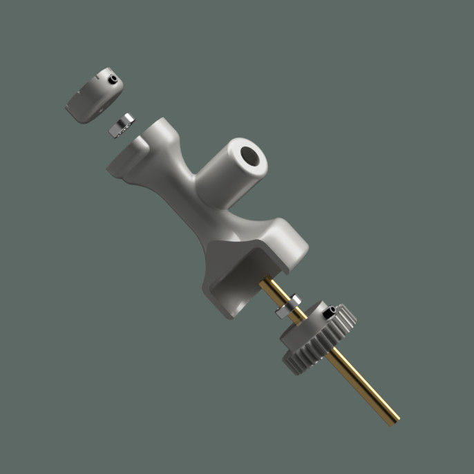 South Bend Metal Lathe 9A,B,C/10K Ball Bearing Thread Dial - 3d Printed-
