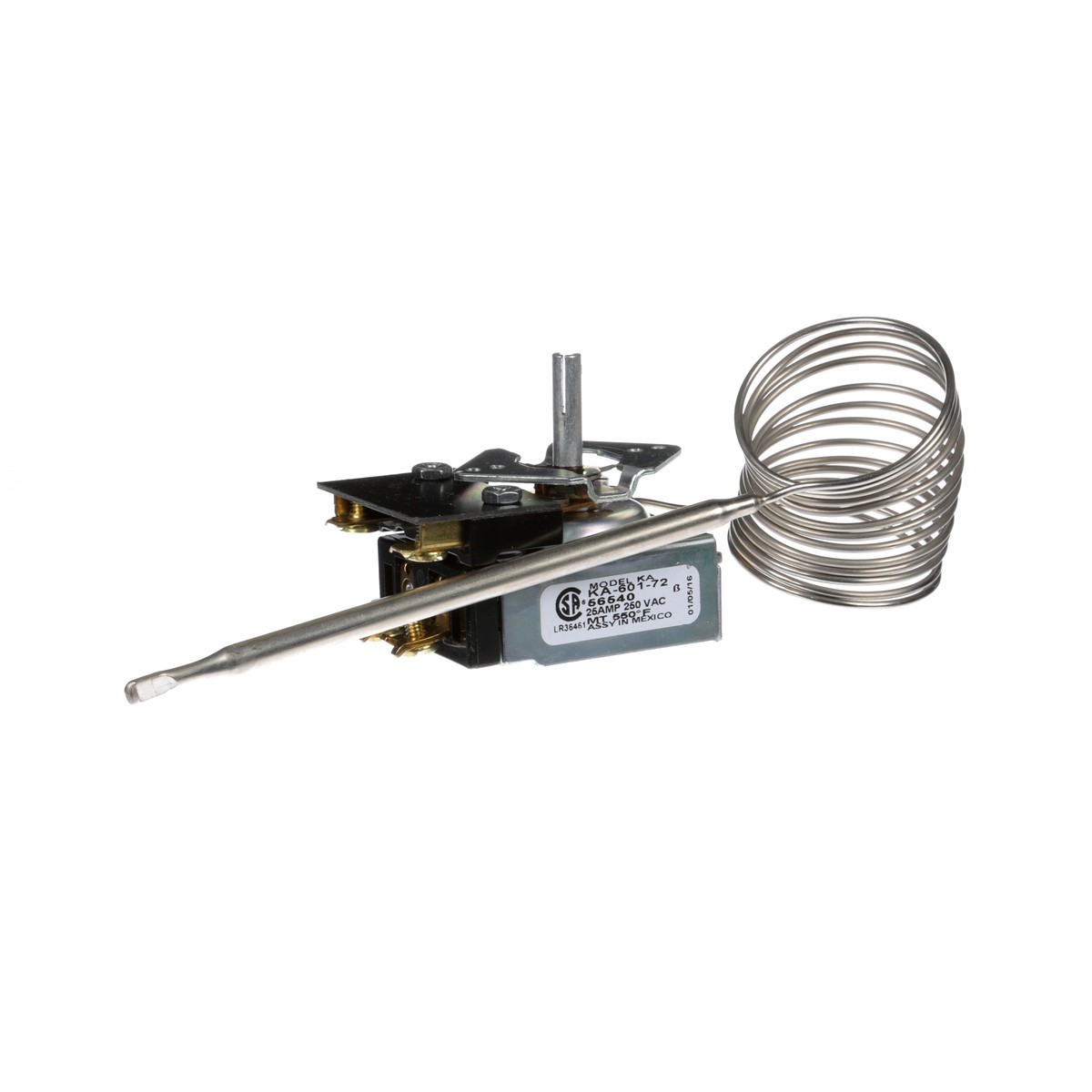 Bakers Pride Thermostat; 550 Deg 72 Cap Ka- AS-M1110A - Genuine OEM Replacement