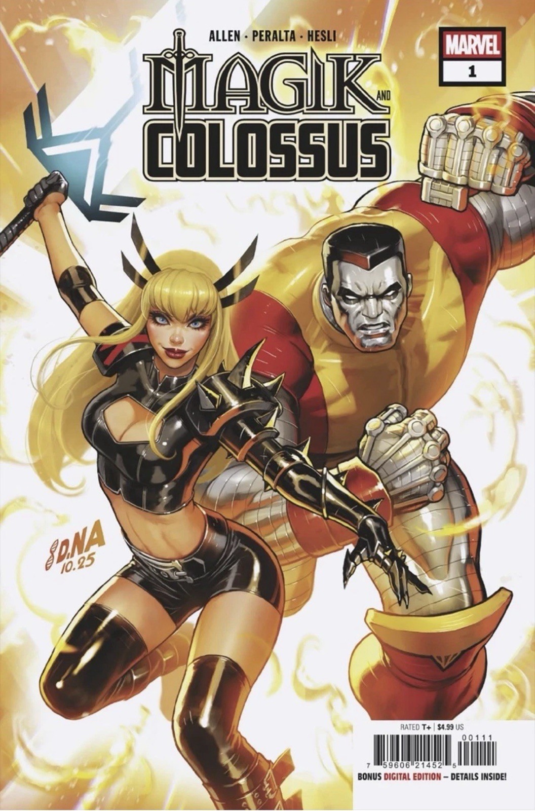 MAGIK & COLOSSUS #1 DAVID NAKAYAMA CVR A  MARVEL COMICS 2026