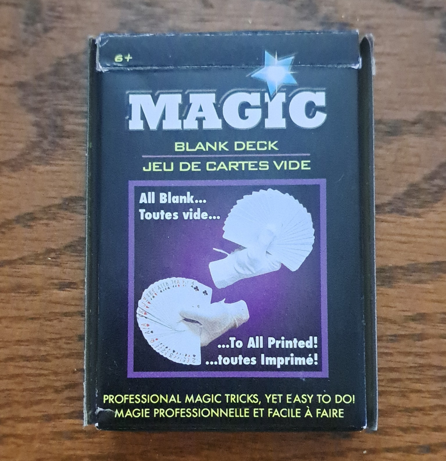 Greenbrier International Magic Blank Deck Trick Cards Set w/ Instructions