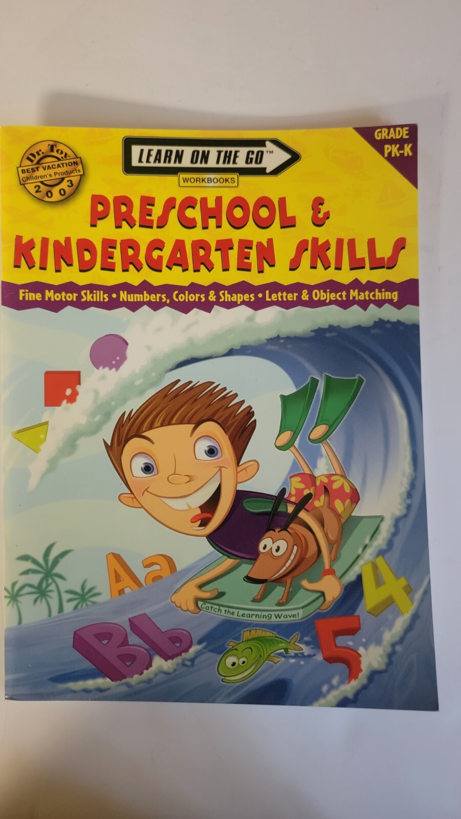 PRESCHOOL and KINDERGARTEN skills Lean on the go workbooks Learning Horizons