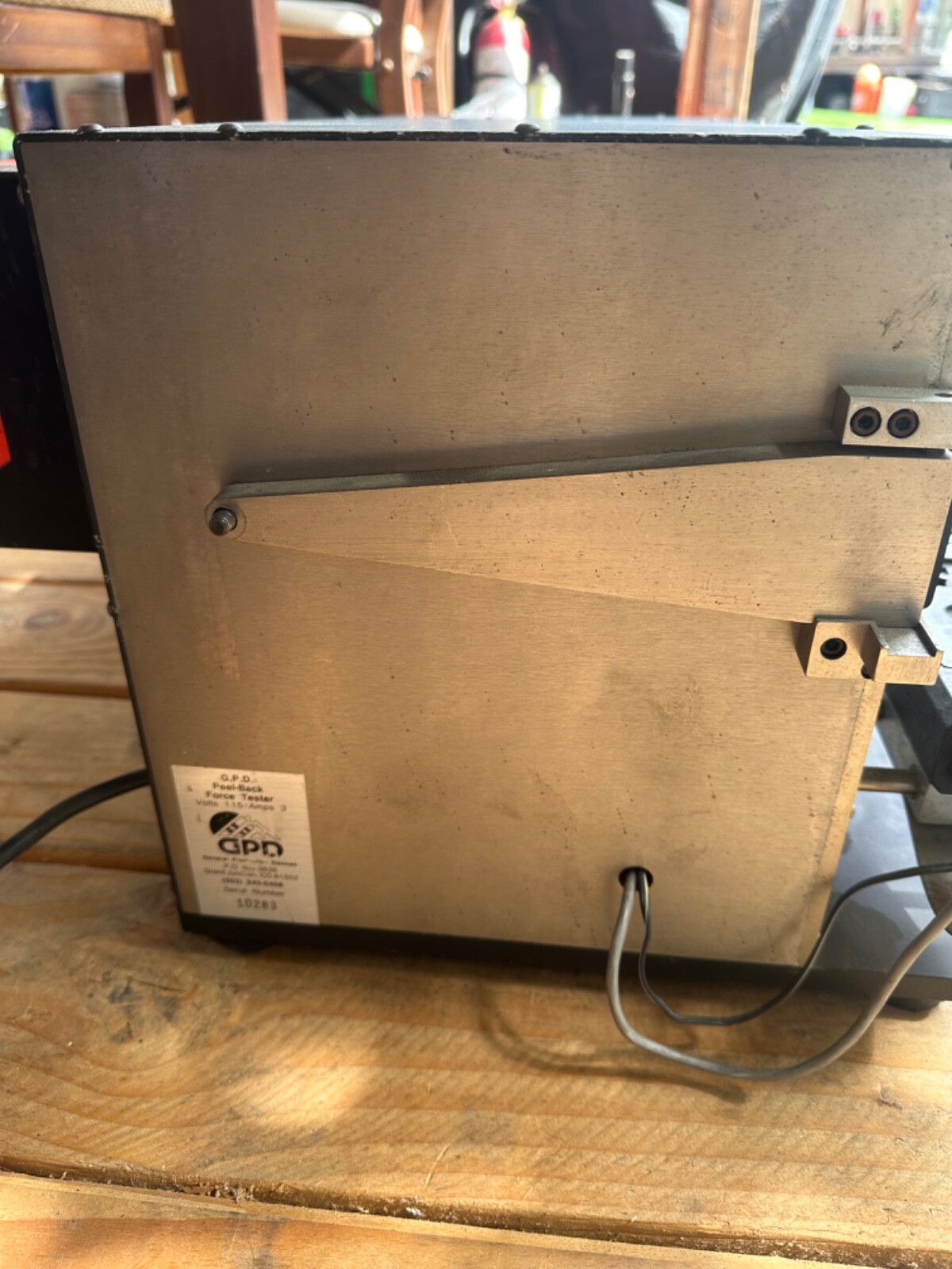 GPD PBFT856VS Peel Back Force Tester