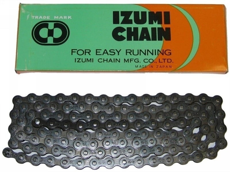 IZUMI 410C STD 3/32 inch 5/6/7 Speed Chain for classic vintage bike