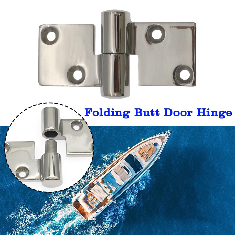 Left Right Heavy Duty 316 Stainless Steel Removable Marine Grade Boat Door Hinge