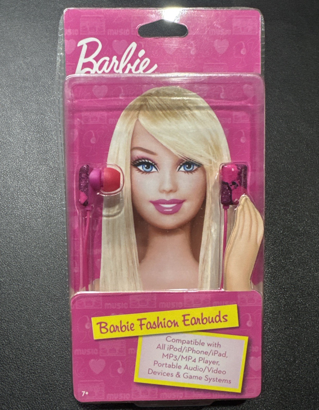 Barbie - Play Visions Barbie Earbuds - 2011 New