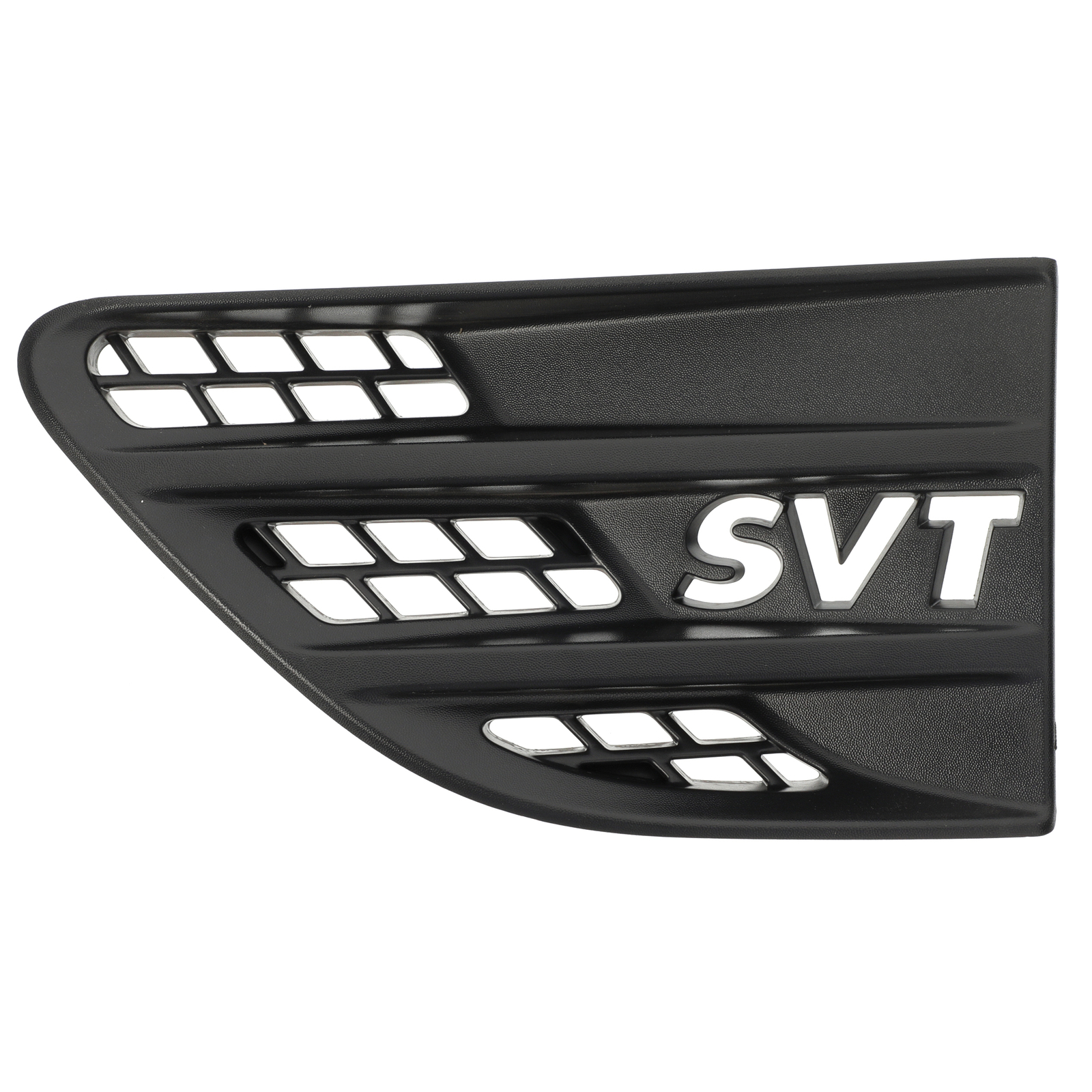 OEM NEW Left Driver's Fender / Vent Emblem "SVT" Black 10-14 F-150 AL3Z-16228-B