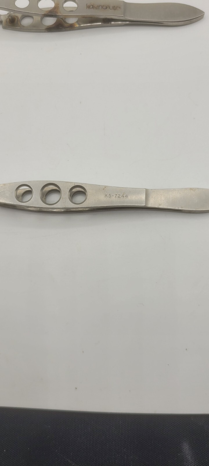 PAIR K3-5510 Lens manipulator & Iris hook clover-leaf Kuglen