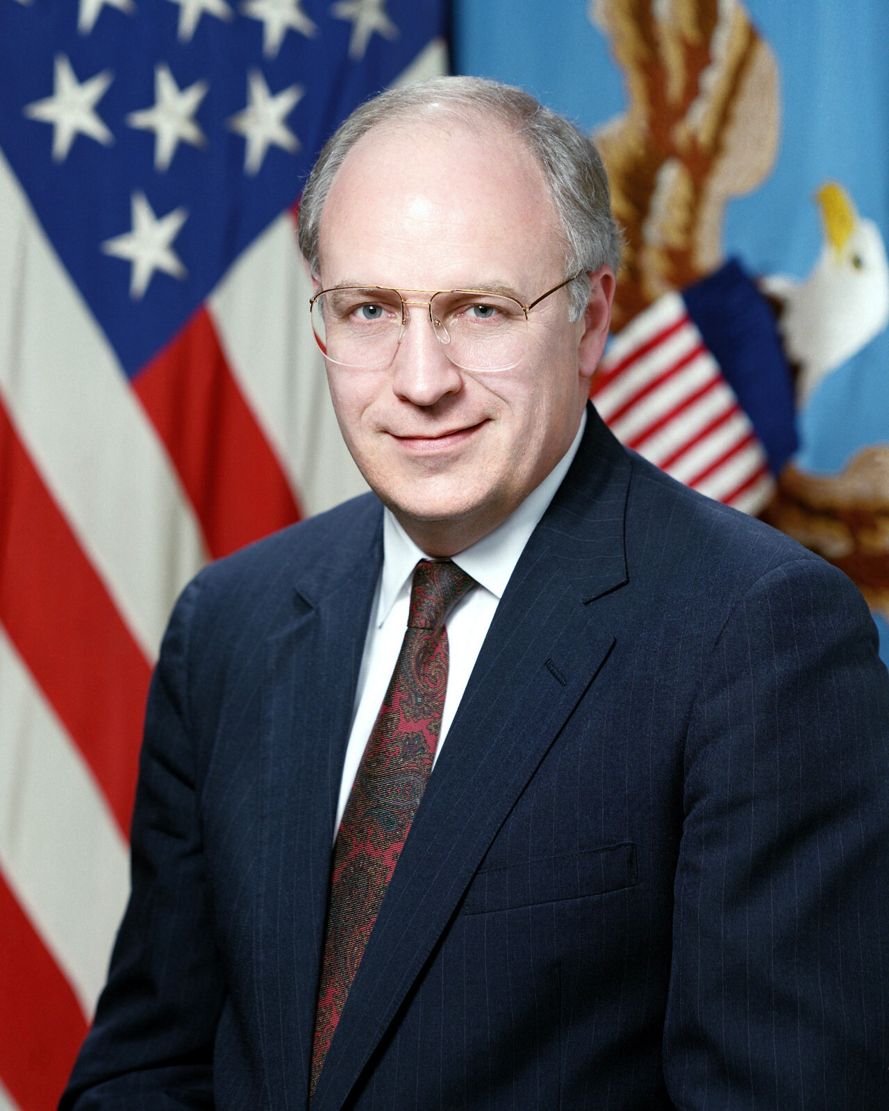 Dick Cheney Secretary of Defense Gulf War Desert Shield 8x10 Photo Reprint