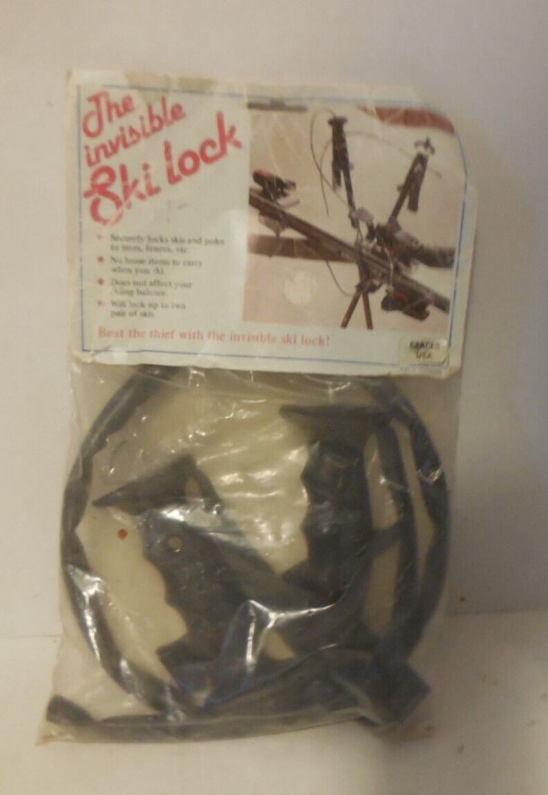 The Invisible Ski Lock New in the Package