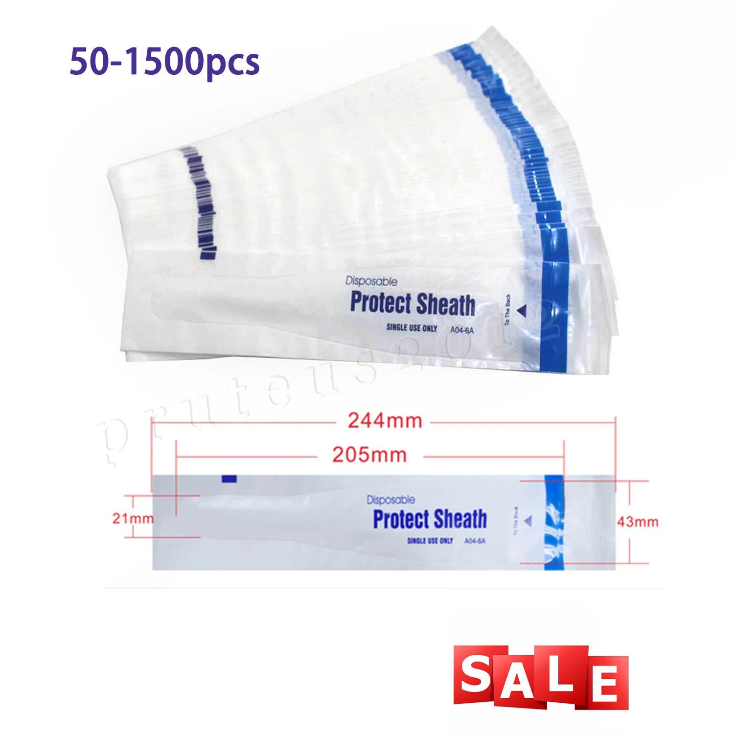Dental Intraoral Camera Covers Protective Sheath Endoscope Sleeves Disposable US