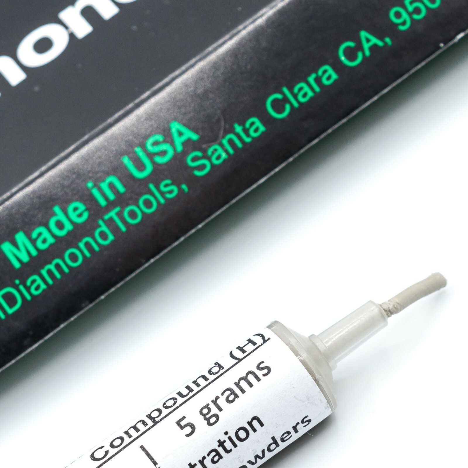 Diamond Paste Compound Polishing Lapidary 8,000 (H) Grit 5 Gram (USA MADE)