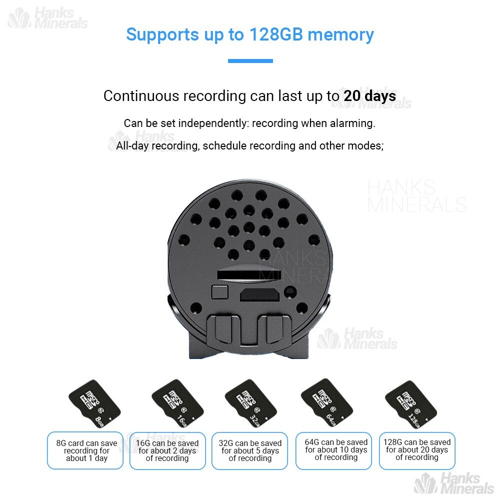 Mini Wifi IP Camera Home Security Night Vision HD 1080P Motion Detection