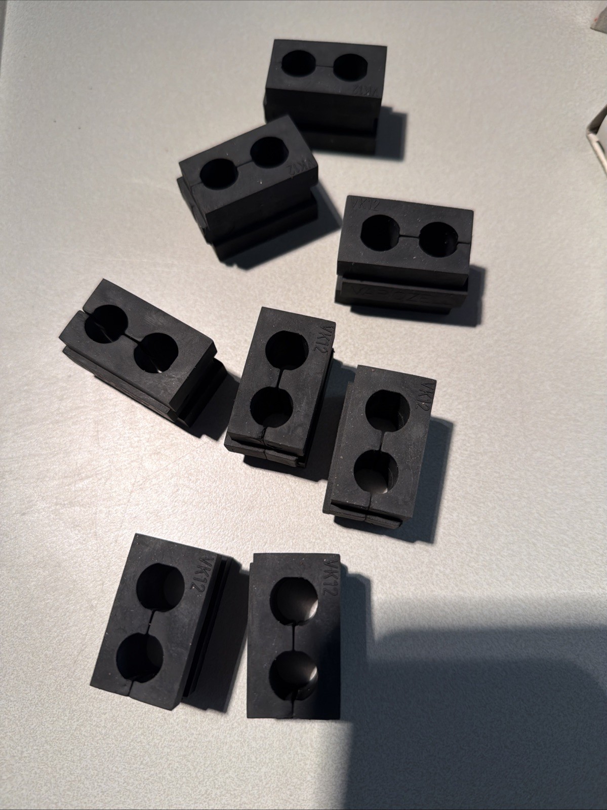 VE 8X Lütze Rubber Module VARIO VK12 Rubber Modules 606158 CABLEFIX 10.5-12.5Mm