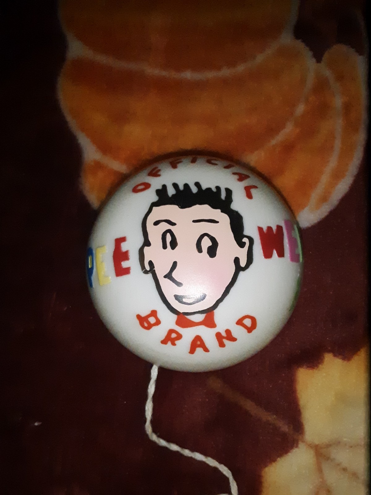 Vintage Official Pee Wee Herman Brand Plastic YoYo Yo Yo Free Shipping