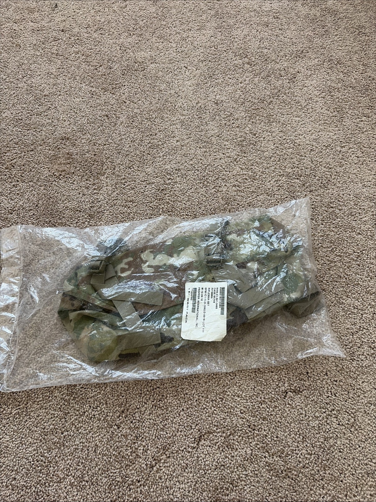 USGI Military OCP Multicam Waist Fanny Butt Pouch Pack - US Army - NIB