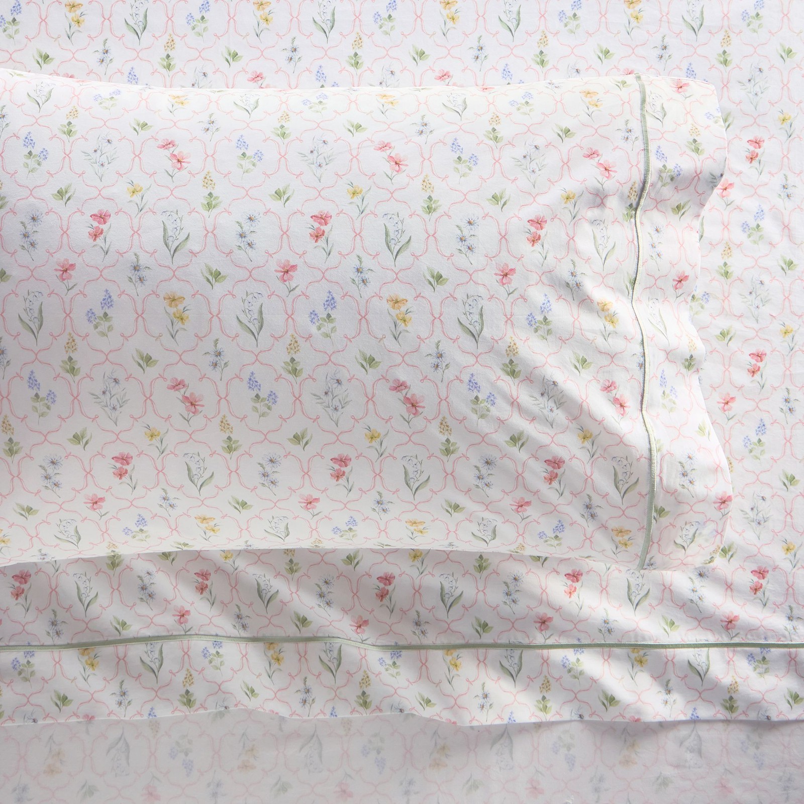PBteen Aerin Sarana Floral Sheet Set Organic Cotton Percale NWT FREE SHIP US
