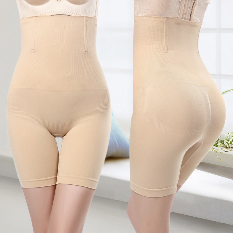 Women High Waist Shorts Girdle Panties Body Shaper Tummy Control Shapewear M-5XL