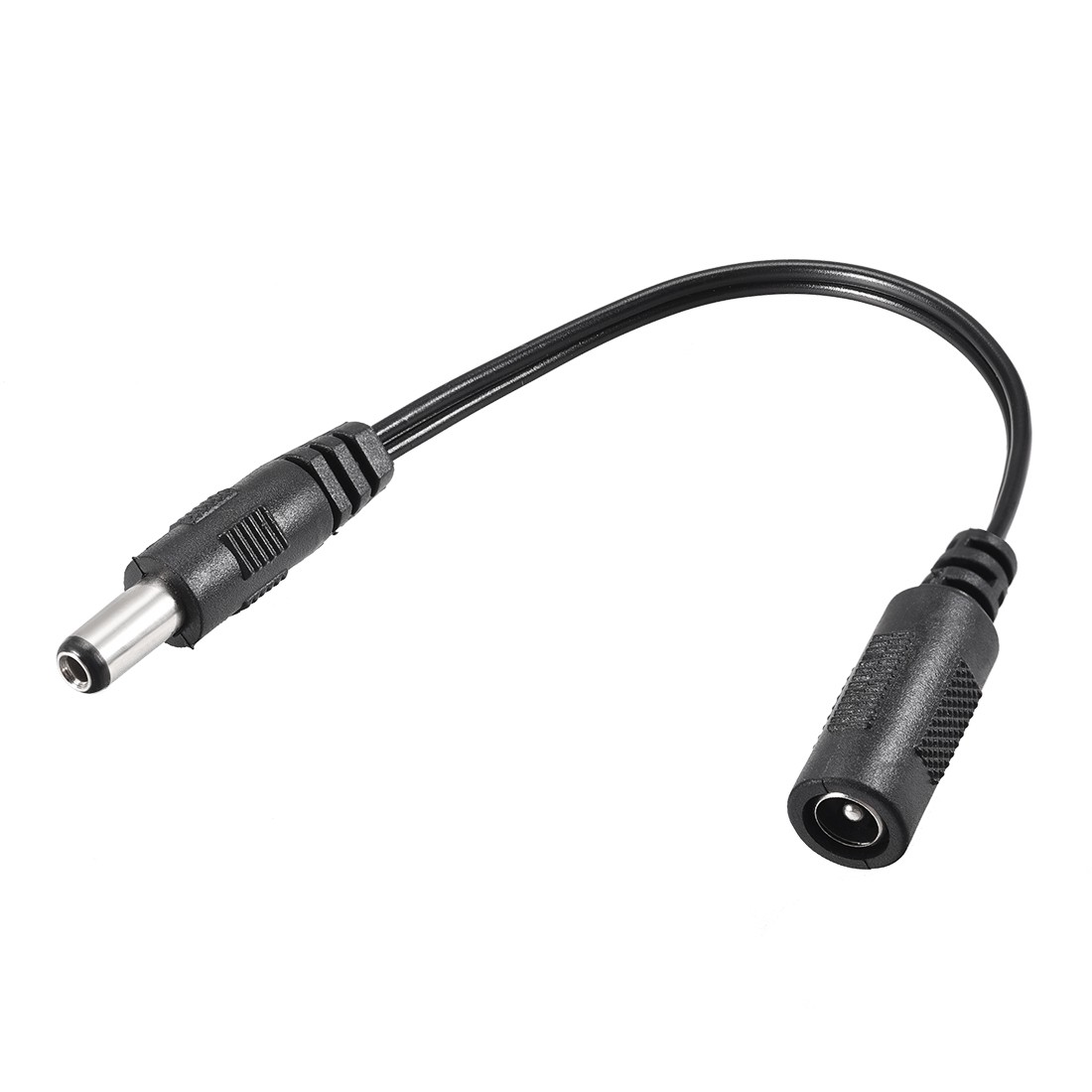 Tip Adapter Converter 5.5x2.1mm to 5.5x2.5mm 17cm DC Power Connect 2pcs