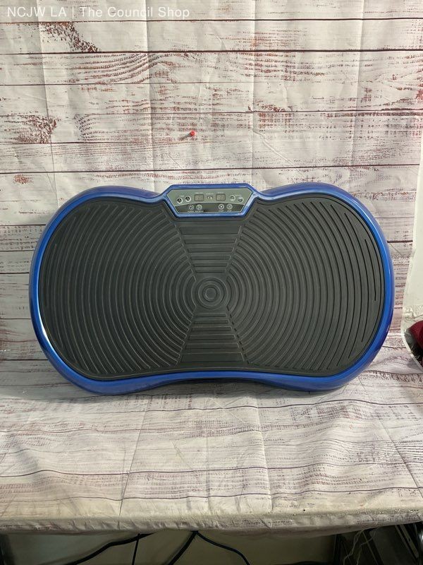 Wonder Maxi Ultra Thin Fit Massage Vibrating Board Blue/Black No Power Cord
