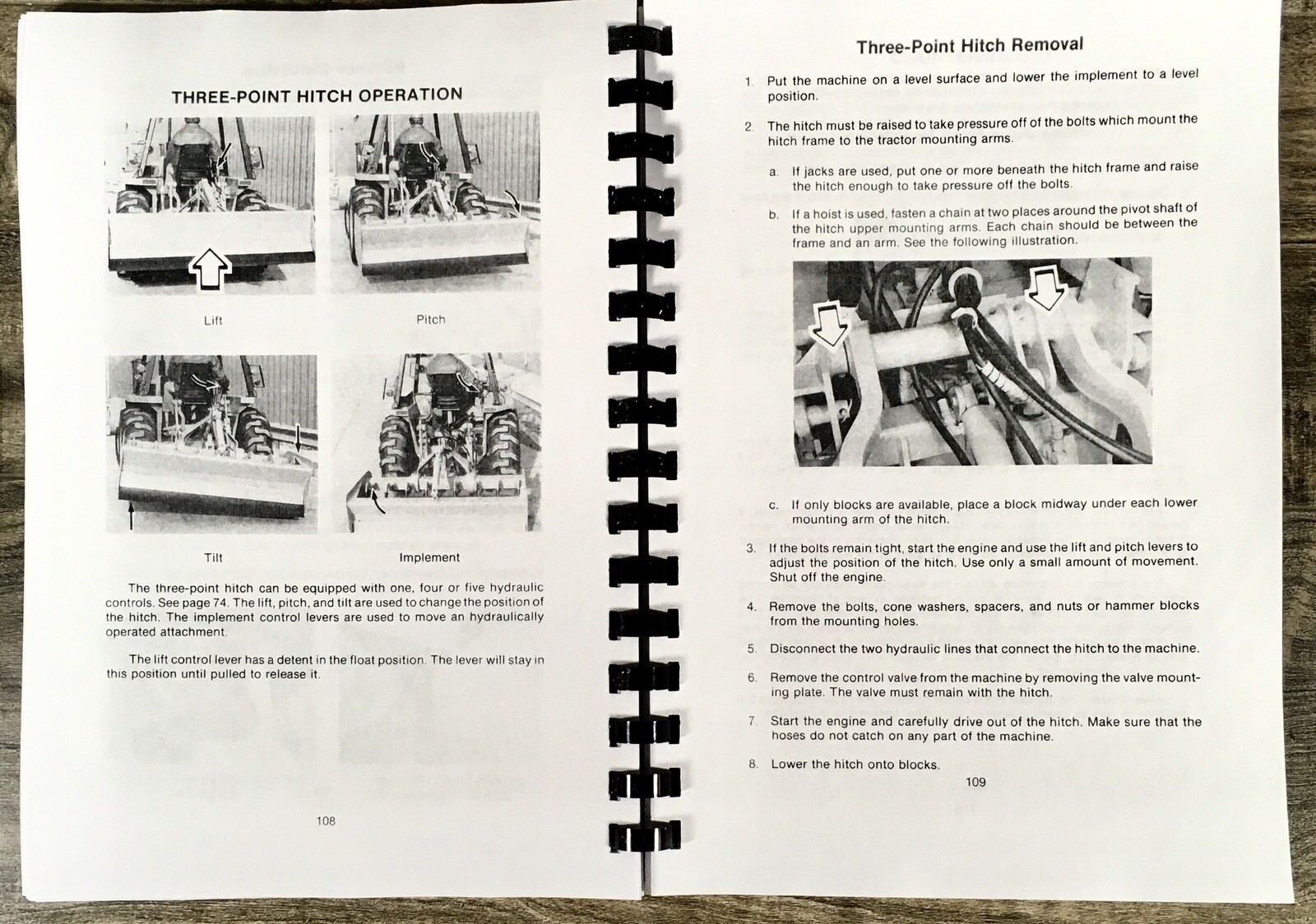 Case 480D 480LL CK Tractor Loader Backhoe Operators Manual Owners Book