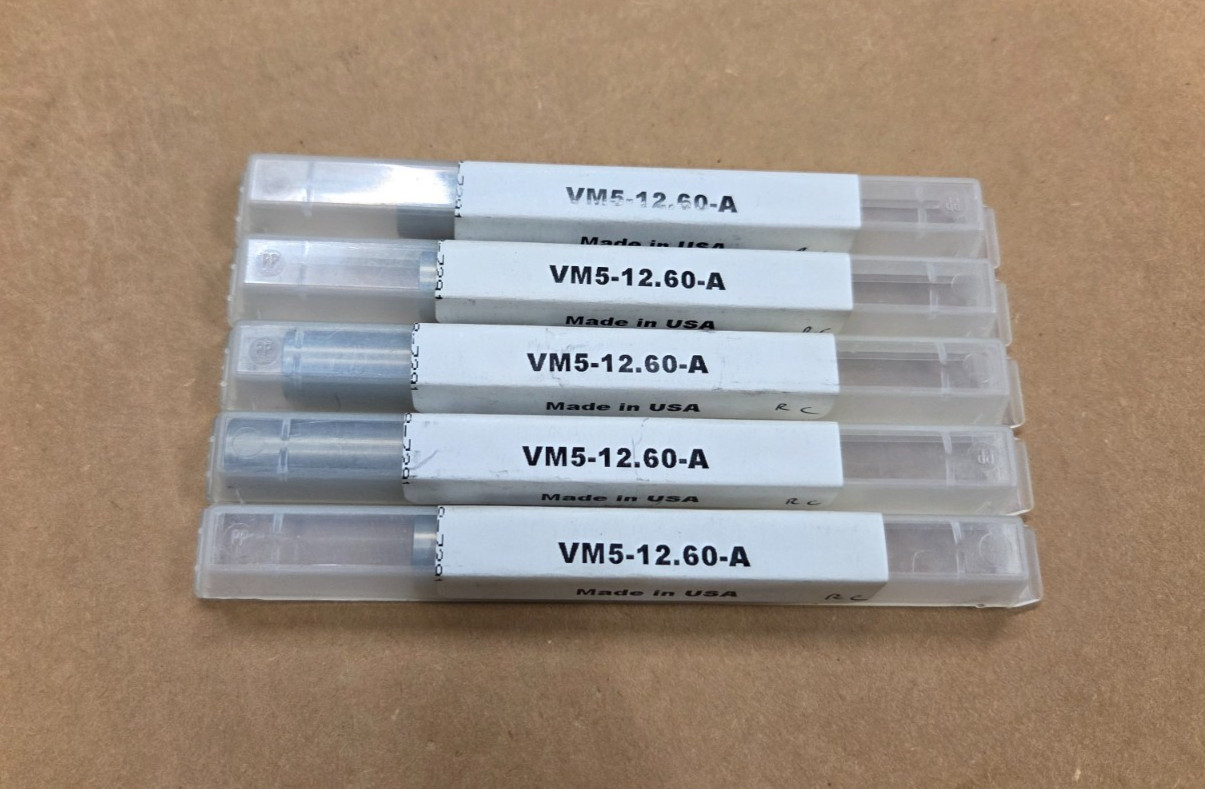 5x Q-Mark CMM Probe Extensions M5 Thread 60 mm Long Hard anodized AL VM5-12.60-A