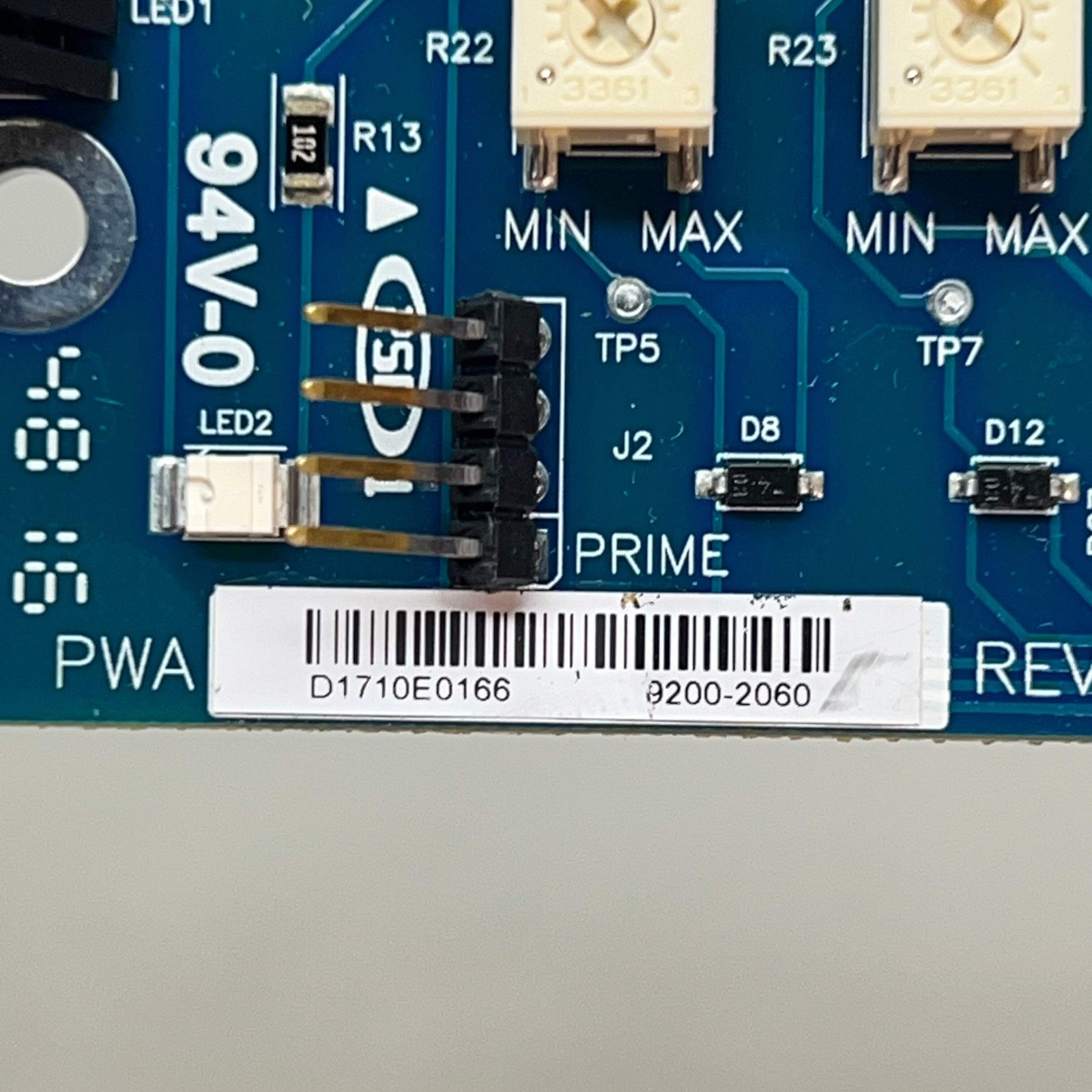 ECOLAB E New Gen DC Speed Control PCB 9200-2060 REV (New Open Box)