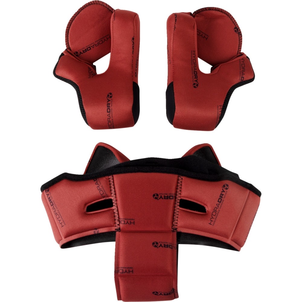 Icon 0134-3150 Comfort Liner for Domain Helmets - LG - Red