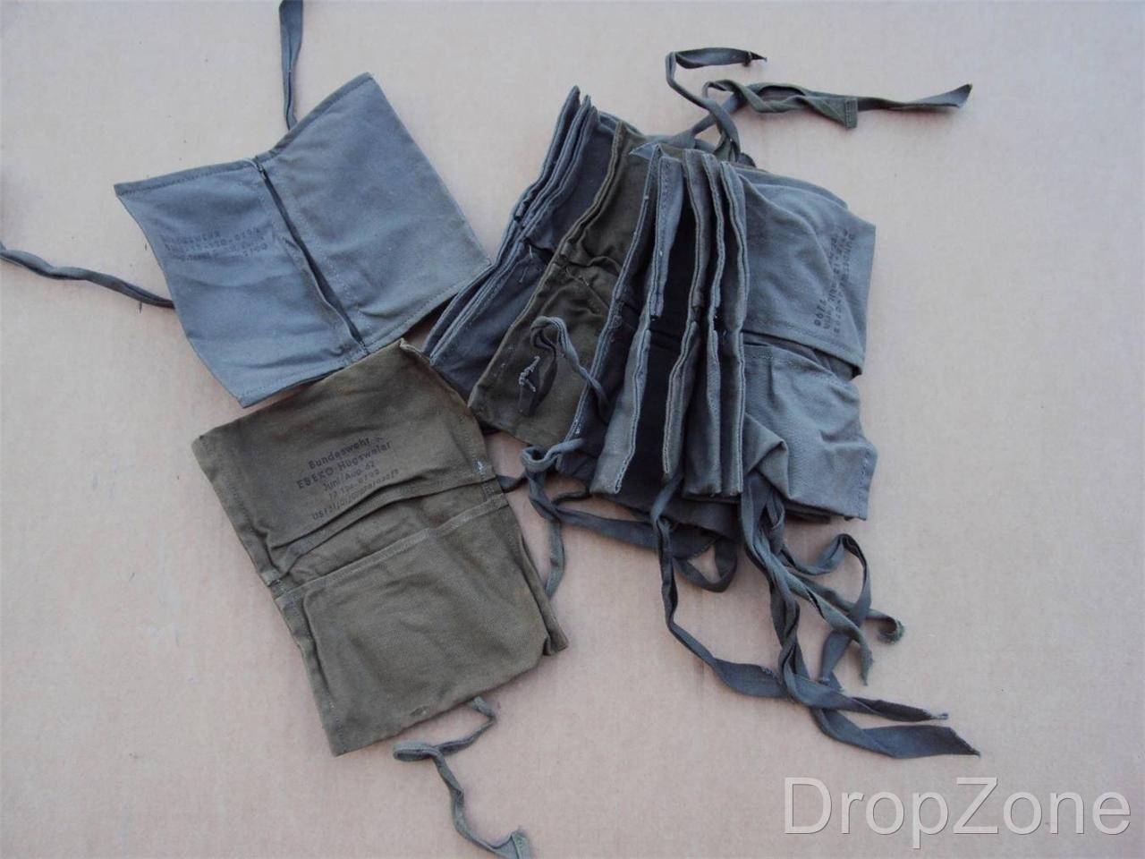 German Military Army Bundeswehr Housewife / Sewing / Repair Kit Roll x 5