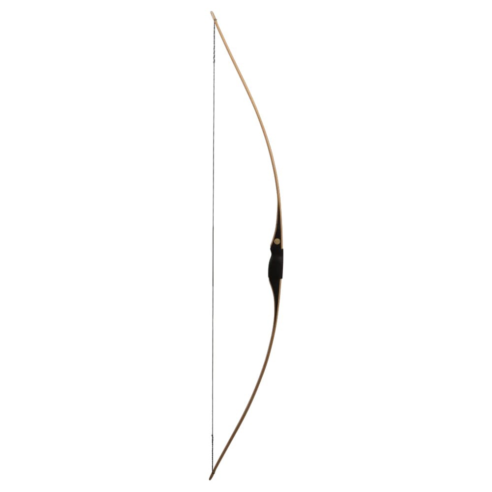 Bear Montana Longbow RH60 Bamboo Traditional Archery Bow (AMLB2460R)