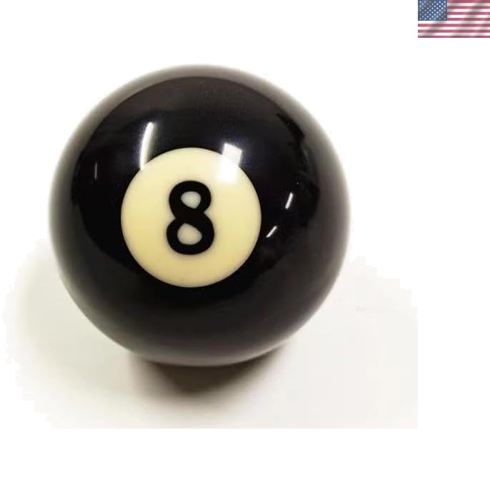 Replacement Pool Ball，Replacement Eight Ball, 2-1/4" Regulation Size Billiard...