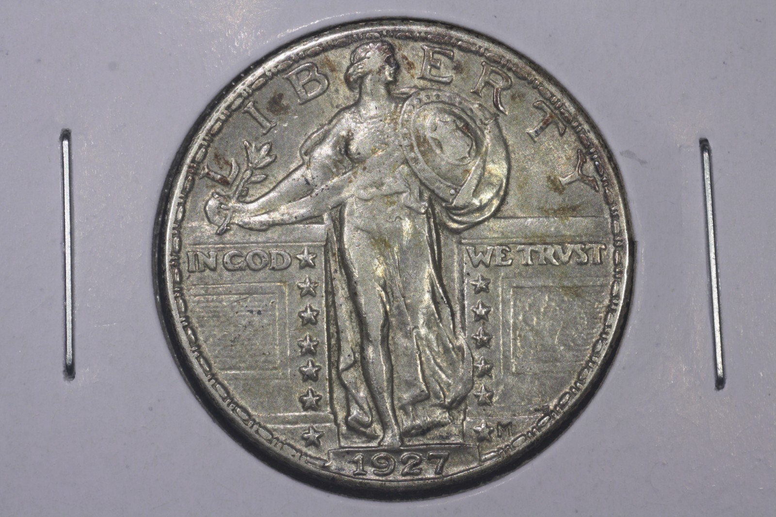 1927 Standing Liberty Quarter,  Choice Toned AU