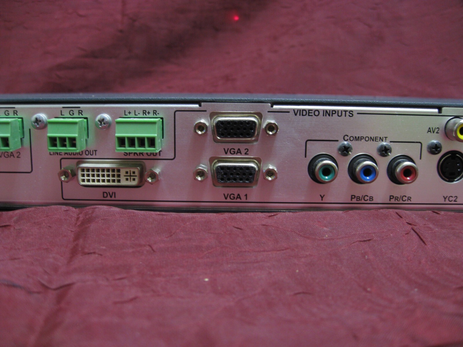 BTX VP-BTX7240XL Audio Video Switcher/Scaler Kramer VP-724XL VGA DVI w. Remote