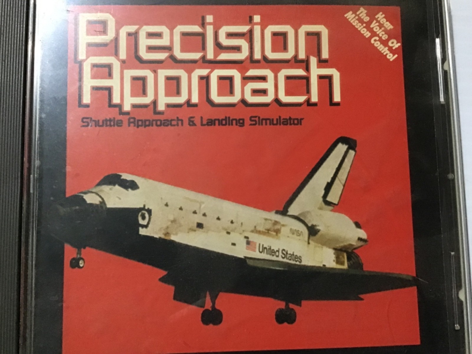 Precision Approach PC CD Game, Shuttle Approach & Landing Simulator, 1993