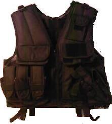 Tactical Combat Vest 4 Black Size  L