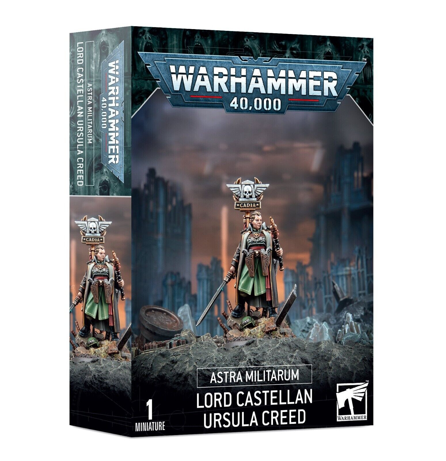 Lord Castellan Ursula Creed Astra Militarum Warhammer 40K NIB