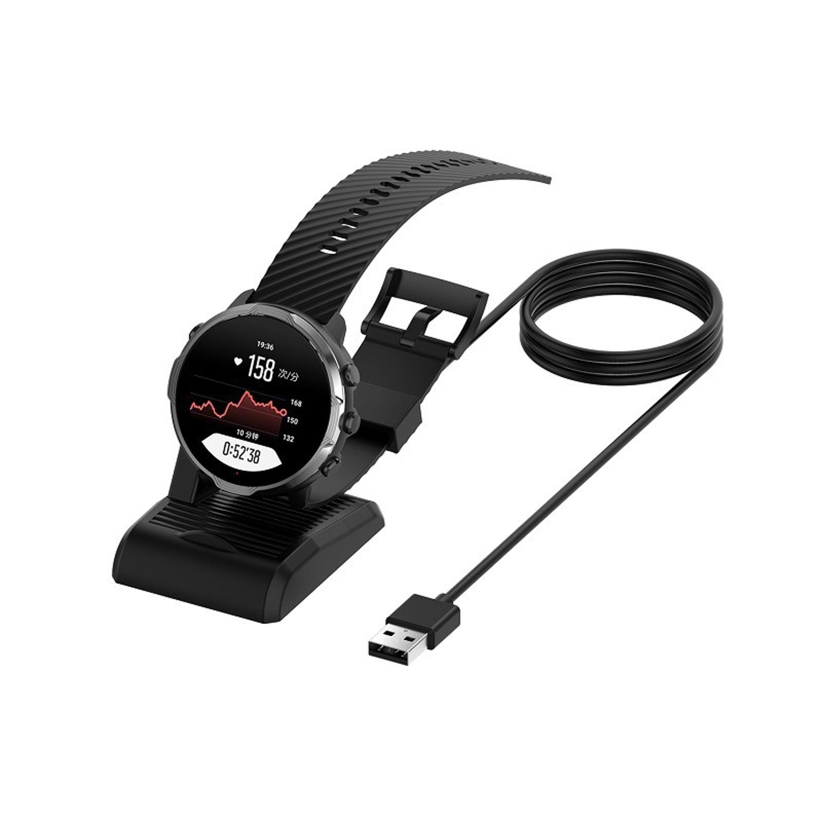 100cm USB Cable Small DC Ripple Charger Dock Base For Suunto 7 Smart Watch