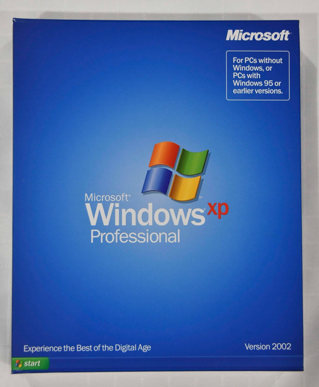 Microsoft Windows XP Professional 2002 Full Retail Box w/SP2  - NEW SEALED