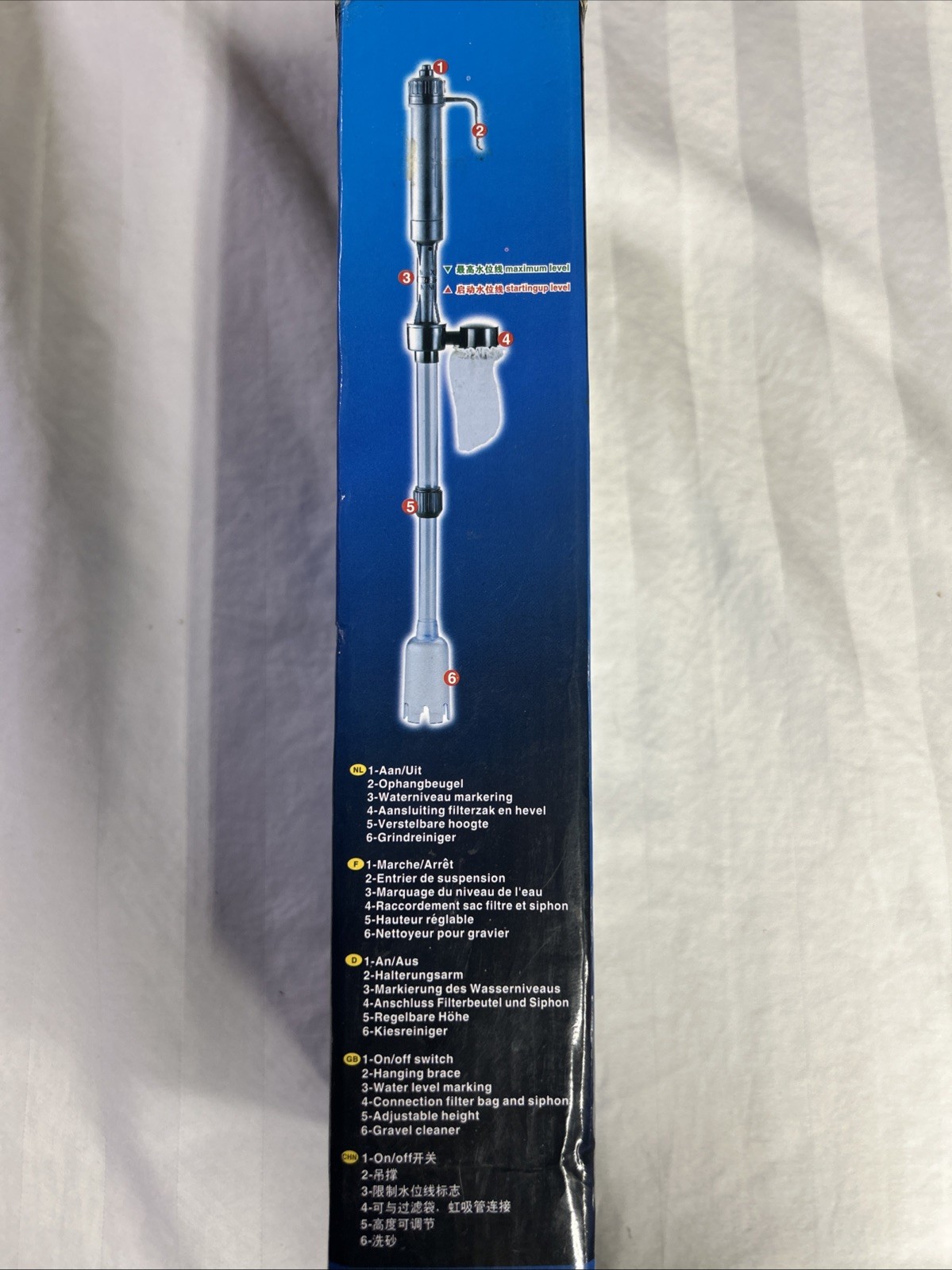 ALEAS Battery Vac for Aquarium Model AS-615